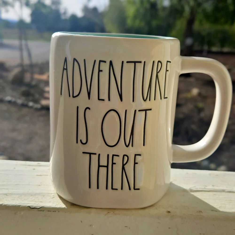 Colorful Rae Dunn Balloon Up House Mug - Picture 2 of 4